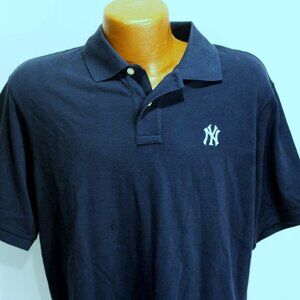 VINEYARD VINES NEW YORK GIANTS SIZE MEDIUM NAVY BLUE SHORT SLEEVE